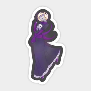 Homestuck Rose Lalonde Grimdark Design Sticker